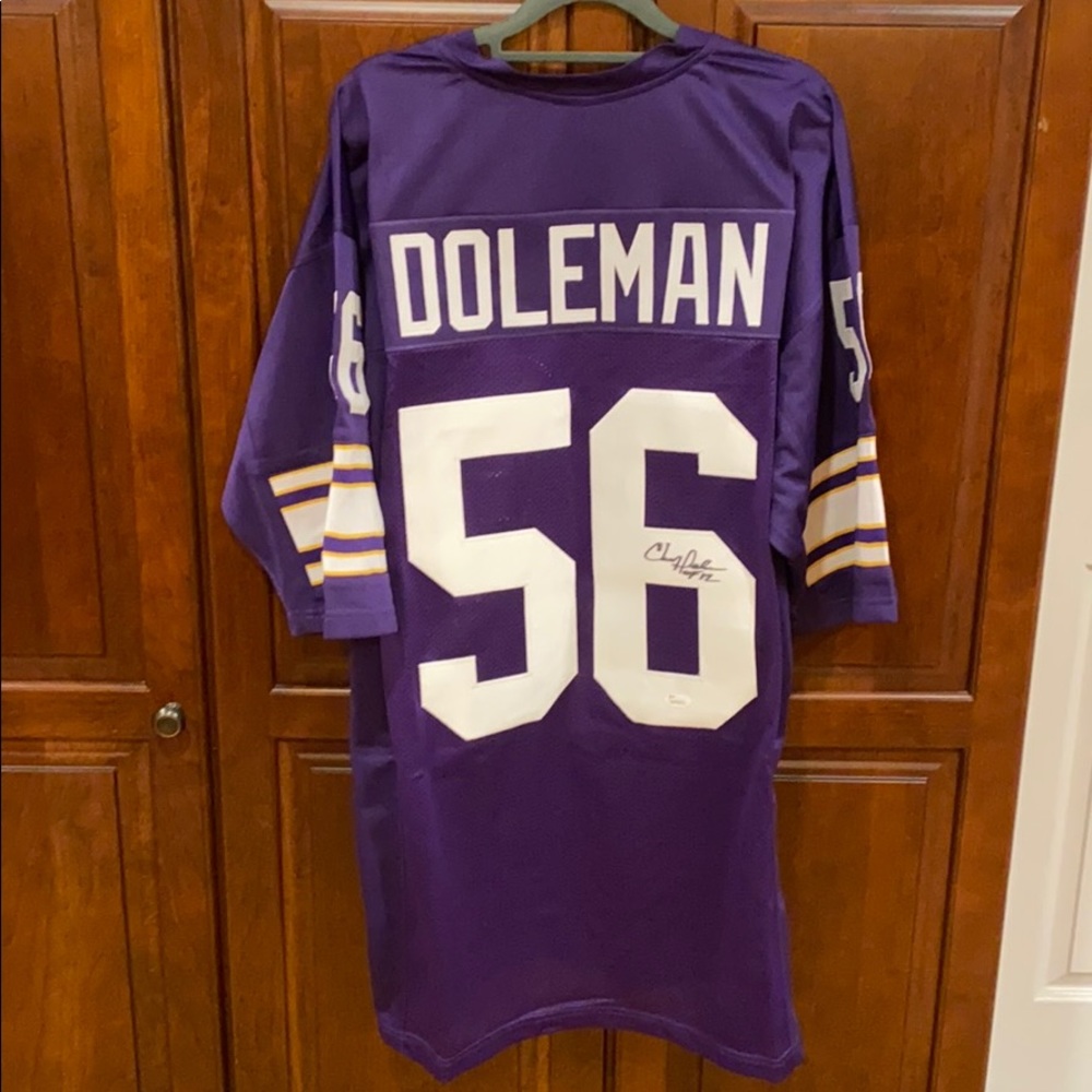 Chris Doleman Authentic Signed Jersey